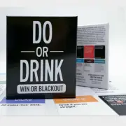 Do or Drink Drinking Card Games - The Naughtiest Group Adult Drinking Game Gift