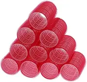 JAYIOLA Lot De 10pcs Grip By Self Holding Curlers, Plastic Hair Roller Set, Hairdressing Curlers Tools DIY Curly, 36mm