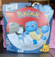 MEGA CONSTRUX POKEMON BUILD SHOW SQUIRTLE ACTION FIGURE POSE CHILDRENS TOY NIB