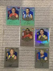 2010 AFL Champions Force 5 Signature Gold Cards - Cameron Bruce FFS41