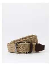 [Blaq] Woven Belt in Beige