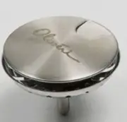 Oliveri COVERED BASKET WASTE PLUG Circular, Stainless Steel