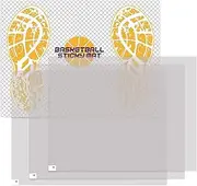 Basketball Sticky Mat | Basketball Sticky Mats for Shoes Non-Slip | 17x13inch Sports Courtside Board Adhesive Accessories with Replacement Sheets for Gym Floor, Volleyball