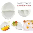 Microwave Eggs Omelette Omelet Maker Microwavable Cooker Pan Oven Kitchen Mold