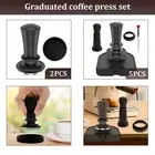 Coffee Espresso Tamper Set Espresso Machine Accessories Stainless Steel teFnc