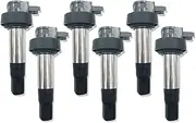 6PCS Ignition Coil Packs Compatible For BMW K1600 K 1600 Bagger K61 K 1600 Compatible For GT K48 K 1600 GTL K48 K 1600 GTL Exclusive K48
