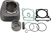 UTV ATV Cylinder Block Gasket KIT Piston Set Ring for Y-M-H YFM 350 YFM350 4WU-11310-00 5YT-11310-00 83mm accessories