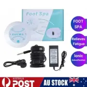 220V Healifeco Ionic Foot SPA Bath Machine Foot Detox Cleanser Fatigue Relieve