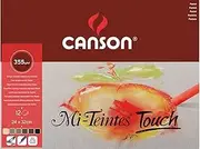 200005424 mi-teintes Touch Pad, 24 cm x 32 cm, 12 Sheets