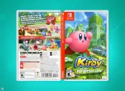 Kirby & the Forgotten Land COVER ART: Insert / Case for Nintendo Switch