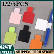 1/2/5X Self-adhesive Elastic Loop Pen Holder Planner Notebook Diary Pencil Clip