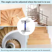 Stair Tread Template Scribe Tool Gauge Board Adjustable Cutting Measuring