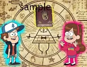 Deco Gravity Falls Eye Edible Picture Cake Topper