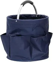 [TOMVAES] 17l Tool Basket,Foldable Toiletry Bag,Large Organizer Poke,Garden Tool Kit,Beach Basket with Handle, for Outdoor Picnic,Car Cleaning Storage, Garden Tool Kit Holder