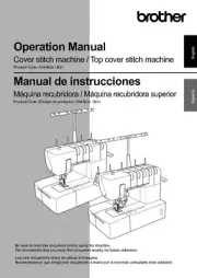 Brother CV3440 Overlock Serger Owners Instruction Manual Reprint