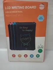 2 Packs 8.5" LCD Writing Tablet Electronic Drawing Notepad Board Red & Orange