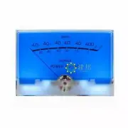 Classic McIntosh Lake Blue VU Meter Header Big Size DB Amplifier w/ Backlight