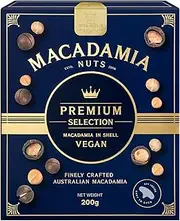 QUOKKIES PREMIUM SELECTION MACADAMIA IN SHELL VEGAN 200G