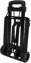 Operitacx Foldable Shopping Trolley Cart with Wheels Construction Space Saving Design for Shopping Moving and Travel Ample Load Capacity for Various Items