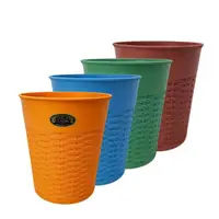 在飛比找momo購物網優惠-【生活King】大生活紙林垃圾桶-15L(4色可選)