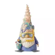Jim Shore GNOME FIGURINE-SHELL YEAH! 6014501 NEW