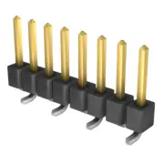 Pack of 5 TSM-108-01-L-SV-P-TR Conn Unshrouded Header HDR 8 POS 2.54mm Solder ST