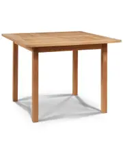 Curated Maison Mathieu Square Teak Outdoor Dining Table