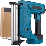 Electric Nail Gun Nailer Stapler Framing Nailer Tacker Furniture Staple Gun Woodworking Power Tool for 20V Battery(1022)