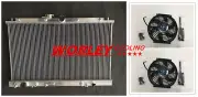 QLD-Aluminum Radiator & FANS For Honda Accord LX EX 3.0L Acura TL 3.2L 1998-2002