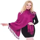 Solid Color Design Shawl Scarf Wrap Stole Throw Shawls Pashmina CJ Apparel *NEW*