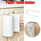 Paper Towel Kitchen Organizer Holder Hanger Rack Shelf Under Cabinet Roll Cups