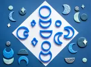 Moon Shapes Polymer Clay Cutters | Crescent Clay Cutters | Jewelry Cutter Set
