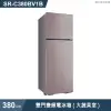 SANLUX台灣三洋【SR-C380BV1B】380公升雙門變頻電冰箱(大蔬果室)(標準安裝)