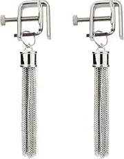 Nipple Clamps Clip With Sm Toy For Bondage Sm Toy For Bondage Adustable Metal Nipple Clips Sex Nipple Toymetal Nipple Clamps Non-Piercing On Nipple Rings Metal Nipple Toy For Famale