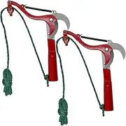 SEWOART 2Pcs Garden Shears Pruners for Branch Trimming Ergonomic Non Slip Handles Lightweight Gardening Tool for Easy Pruning and Harvesting for All Hand