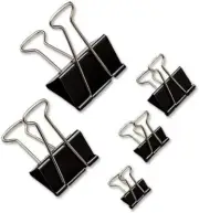 IXL Premier-Grip Foldback Clip 41mm Black Ref 1413 821300125-77 [Pack 10]