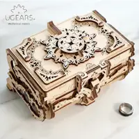 在飛比找蝦皮購物優惠-UGEARS｜古董盒【木百貨】自我推進模型｜木製模型｜組裝模