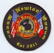 Newton Fire Department Honor Guard Patch Iowa IA