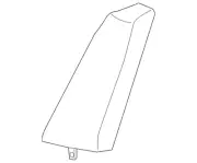 Genuine Honda Seat Back Bolster Cushion 82150-TT1-V01ZA