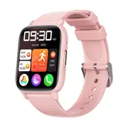 1.83 Inch Ip68 Waterproof Smart Watch Support Heart Rate Blood Oxygen Pressure Monitoring Pink Smart Watches