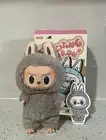 100% Authentic Labubu Exciting Macaron “Sesame Bean” Plush Pendant Keychain Doll