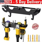 Angle Grinder Tools Holder Garage wall Stand Rack Storage Cord Hanger Organizati