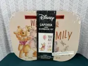 Winnie The Pooh Disney/Lap Desk/Tablet Holder and Notebook Set