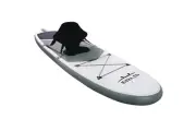 Easy Go Grey Inflatable Stand Up Paddle Board Sup Surfboard 126" Kayak Seat