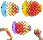 DOWNDRIFT Fidget Worm Toy, Sensory Toy, Pack of 3 Anti-Stress Toy, Sensory Toy, Stress Relief Toy, Sensory Slug Fidget Toy, Sensory Toys for Adults Children