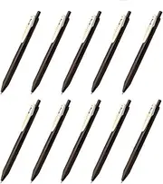 Zebra Gel Ballpoint Pen Sarasa Clip 0.5 Brown Grey 10 pcs B-JJ15-VEG