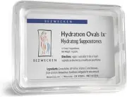 Bezwecken ? Hydration Ovals 1x ? 16 Oval Suppositories - Professionally Formulat