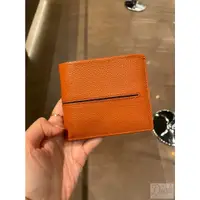 在飛比找蝦皮購物優惠-【歐洲outlet正品】Tod's 咖啡色 橘色  皮夾 短