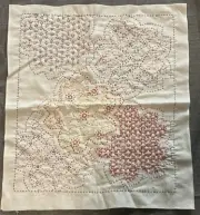 Wall quilt Top Sashiko