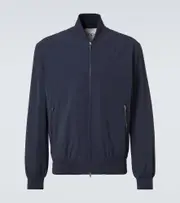 [Tod's] Tod's Technical bomber jacket AU 96 blue